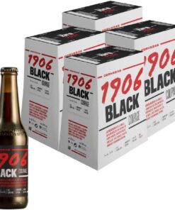 1906 - Black Coupage, Cerveza Premium Extra, 24 Botellas x 33 cl | Cuatro Maltas Tostadas, Lúpulos Nugget y Sladek, Notas a Café, Regaliz y Cacao, 7,2% Volumen de Alcohol