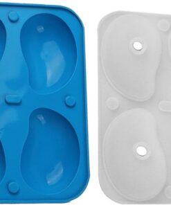 Moldes Silicona para Mousse 4 cavidades forma 3D de mango | Molde para Pudín Forma Mango Pudín para Reposteros Caseros, Planificadores de , Decoradores, Pasteleros y Blogueros