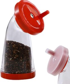 Molinillo de semillas de sésamo, molinillo manual para especias, molinillo de semillas de sésamo grueso mejorado con sabor conservador, para sésamo, semillas de lino, especias de café y sal