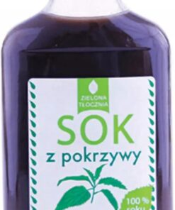 100% Jugo de ortiga extraído de ortigas enteras 200ml Zielona tłocznia