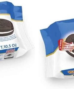 Galletas de Chocolate y Vainilla - Sándwich Relleno con Crema de Vainilla - Snack Sin Gluten y Sin Lactosa - Double Coooky 300g - Coppenrath (Paquete de 2)