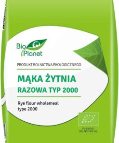 Harina integral de centeno (tipo 2000) BIO 1 kg - BIO PLANET