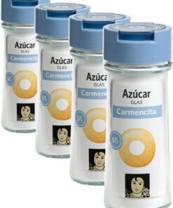 Carmencita Azúcar Glass, 57g (Paquete de 4)