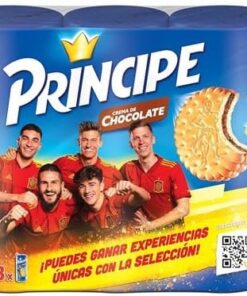 Pack 2 Príncipe Original Galletas Rellenas de Crema de Chocolate con Leche Pack Ahorro 3 x 300g + Príncipe Maxi Choc Galletas Rellenas de Doble Crema de Chocolate con Leche Pack 3 x 250g