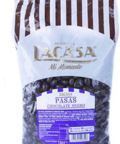 LACASA Pasas chocolate negro 1kg - Jujuca - Jujuca