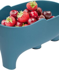 Escurridor de fregadero de elefante, cesta de de elefante Escurridor de | Adorable colador creativo de comida de elefante para comida, pasta, fideos, verduras, pasta, fideos de