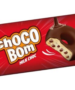 Galletas Choco Bom Hoops Chocolate con Leche 128g (Paquete de 5)