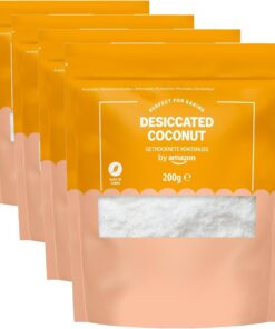 by Amazon Coco Desecado - 200g (Paquete de 4)