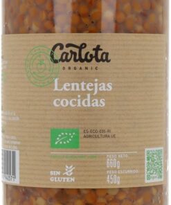 Carlota Organic Lentejas Cocidas 720 gr