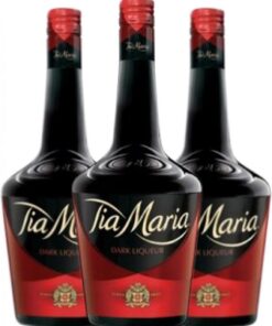 Licores Tía María Licor de Café 70 cl (Caja de 3 Botellas de 70 cl)