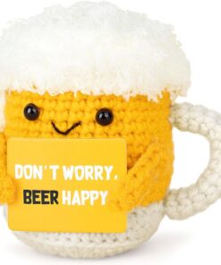 Regalos para él, ella, novio, novia, cumpleaños, Navidad, to My Love, cerveza de ganchillo hecha a mano, regalo de aniversario de boda, regalo de San Valentín para mujeres y hombres, regalo romántico