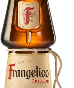 FRANGELICO - Licor de Avellanas 0,7 L, Sabor Dulce y Refrescante, con Avellanas SIlvestres Tostadas, Alcohol, Bayas y Especias, Textura Delicada, Dulzura Dorada, Color Dorado Pálido, 20% Vol. Alcohol