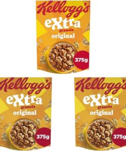 Kellogg's Extra Granola Original 375g (Paquete de 3)