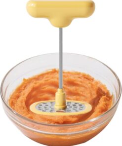 Triturador De Legumbres Utensilio De Cocina Robusto Y Ergonómico Con Mango | Utensilios De Cocina Prensa Pasapurés Para Salsas Verduras Calabaza Ensalada Frutas Carnes