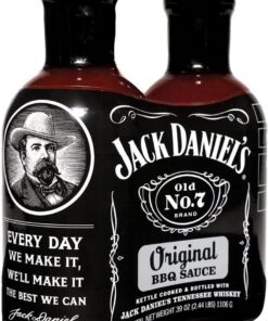 Jack Daniels - Salsa para barbacoa (553 g, 2 unidades)