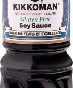 Salsa de soja Kikkoman sin gluten y Halal 1l