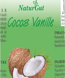 Aceite Cuidado para Piel Coco/Vainilla Aceites para Masaje, Wellness - 100ml