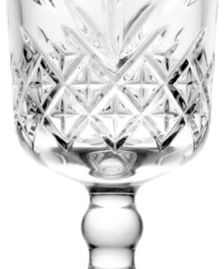 Pasabahce 469525 Timeless - Juego de 6 copas de licor, cristal, transparente, 6 cl