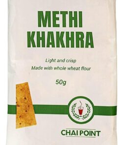 Chai Point Methi Khakhra (Pack Of 10) | Ready to Eat Snacks | Chai Time Snacks | Indian Snacks