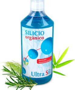 Espadiet Ultrasil Silicio Orgánico – Salud de Piel, Cabello y Uñas – Articulaciones Saludables – Con Silicio líquido, Extracto Seco de Bambú Rico en Sílica – Salud del Organismo - Frasco de 1 Litro