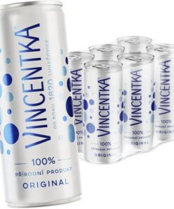 Vincentka Agua mineral de 250 ml, 6 unidades