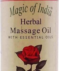 Magia la India Jojoba de hierbas Masaje aceite esencial para cuerpo entero – 100 ml