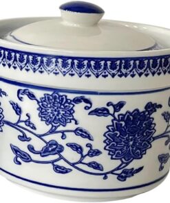Ciieeo Tarro De Porcelana Para Salsa De Y Pimienta Tarro Para Guardar Sal Especias Y Condimentos Para La Cocina.