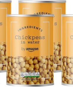 by Amazon Garbanzo En Agua, 400g (Paquete de 6)