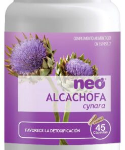 NEO | Extracto de Hojas de Alcachofa 200 mg | 45 Cápsulas Naturales | Ayuda a Mejorar las Molestias Digestivas | Libre de Alérgenos y GMO | Tomar de 1 a 2 Cápsulas a Día | Liberación Rápida