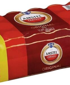 Pack 18 uds. Amstel Cerveza 100% malta Lata - 33cl.