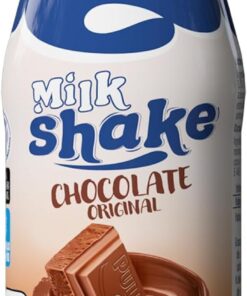 Puleva Batido de Cacao Milkshake, Cremoso, Botella 240ml | Batido de leche estilo milkshake sabor cacao, cremoso e intenso. Formato individual para llevar. Botella de 240 ml.