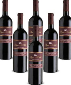 Vino Rosso Di Montepulciano Doc Poggio Alla Sala Vino Tinto Italiano (6 botellas 75 cl.)