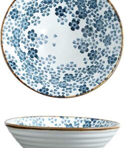 MUXUE Tazón De Ramen Japonés De Cerámica,Tazones De Sopa Creativos con Palillos, Cuenco Grande De Fideos Vintage 900ml, Ramenbowls De Personalidad para Cereales, Pasta, Fideos, Aperitivo, Etc.