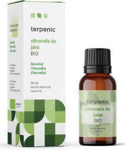TERPENIC - Aceite Esencial de Citronela de Java (Cymbopogon winterianus) - BIO - Uso Oral (30 ml)