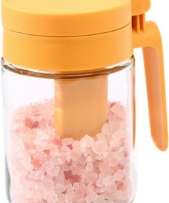 Generisch Tarros de especias herméticos de 320 ml | Tarros de especias con tapas para armario de cocina, encimera, hogar, viajes, cafetera, estación de té