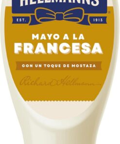Hellmann's Salsa Francesa – Mayonesa Estilo Francés en Botella Boca Abajo (430 ml)