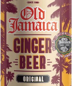 OLD JAMAICA - Cerveza de jengibre - (1 X 330 ML) | Bebida con auténtica raíz de jengibre elaborada en Reino Unido, ideal sola o como mixe