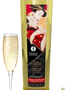 Shunga Pareja Masaje Olie Espumoso Vino Stawberry 240 Ml 260 g