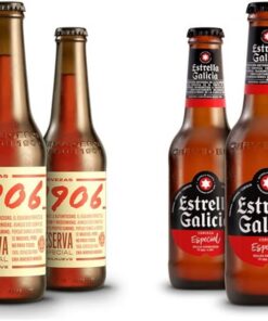 1906 Reserva Especial Cerveza, 24 x 330ml + Estrella Galicia Especial Cerveza 4 packs x 6 unidades 25cl