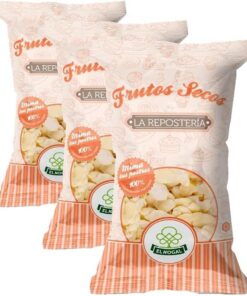 EL NOGAL Frutos Secos Almendra Laminada - Repostería Bolsa, 125 (Paquete de 3)