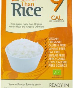 Better Than Foods - Harina de Konnyaku orgánica de arroz y fibra de avena orgánica - 11 oz.