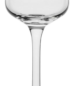 LA PORCELLANA BIANCA - Copa de licor de cristal, capacidad 60 ml, colección Riserva