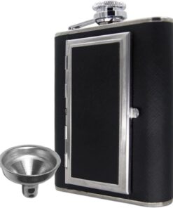 Petaca Para Licor De Almacenamiento 2 En 1 Para Botella De Alcohol De 177 | Petaca Vino Portátil para vacaciones, camping, pícnic, , aire libre, viaje, hogar, vodka, whisky, ron