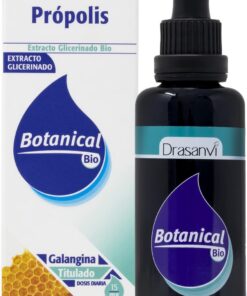 DRASANVI BOTANICAL BIO PRÓPOLIS CERTIFICADO BIO - Ayuda a fortalecer el organismo - Extracto estandarizado - SIN GLUTEN - 50ml