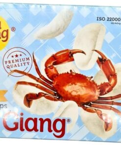 Sa Giang Pack Chips de Cangrejo Crudo de 1 x 200 Gr 200 g (Paquete de 5)