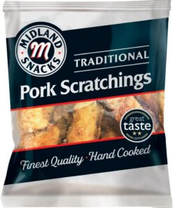 Midland Snacks Rascadores tradicionales de cerdo, 40g