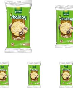 Tortitas Gullón Vitalday de máiz sabor Setas, Queso y Trufa Sin Gluten 103g (Paquete de 5)