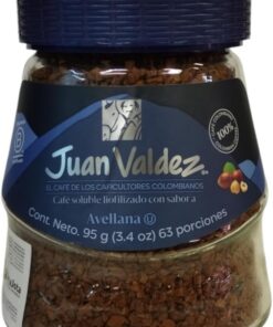 CAFE JUAN VALDEZ - CAFE COLOMBIANO - CON SABOR A AVELLANA - 95 G