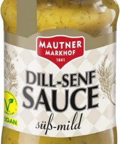 Mautner Markhof Salsa de mostaza de eneldo, 140 g