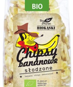 Chips de plátano endulzado BIO 150 g - BIO PLANET